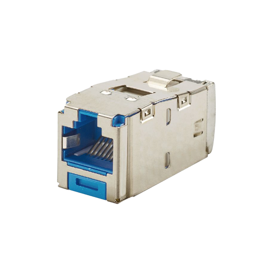 Conector Jack RJ45 Blindado, Estilo TG, Mini-Com, Categoría 6A, de 8 P