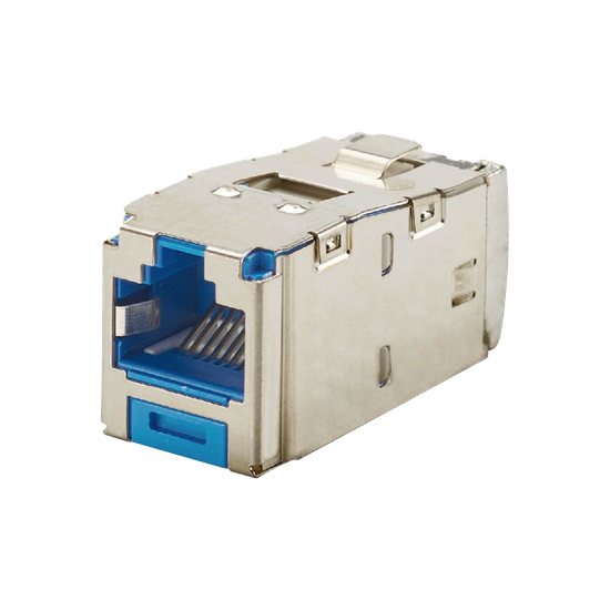 Conector Jack RJ45 Blindado, Estilo TG, Mini-Com, Categoría 6A, de 8 P