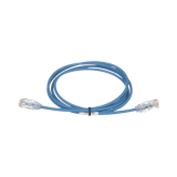 Cable de Parcheo TX6, UTP Cat6, Diámetro Reducido (28AWG), Color Azul,