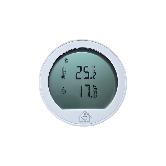 Sensor de temperatura y humedad / Pantalla LCD / ZigBee 2.4 GHz / -20°