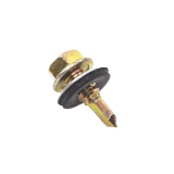 Tornillo Punta Broca Sello Montado 6.5 X 19 mm (1/4" X 3/4") Caj. C/10