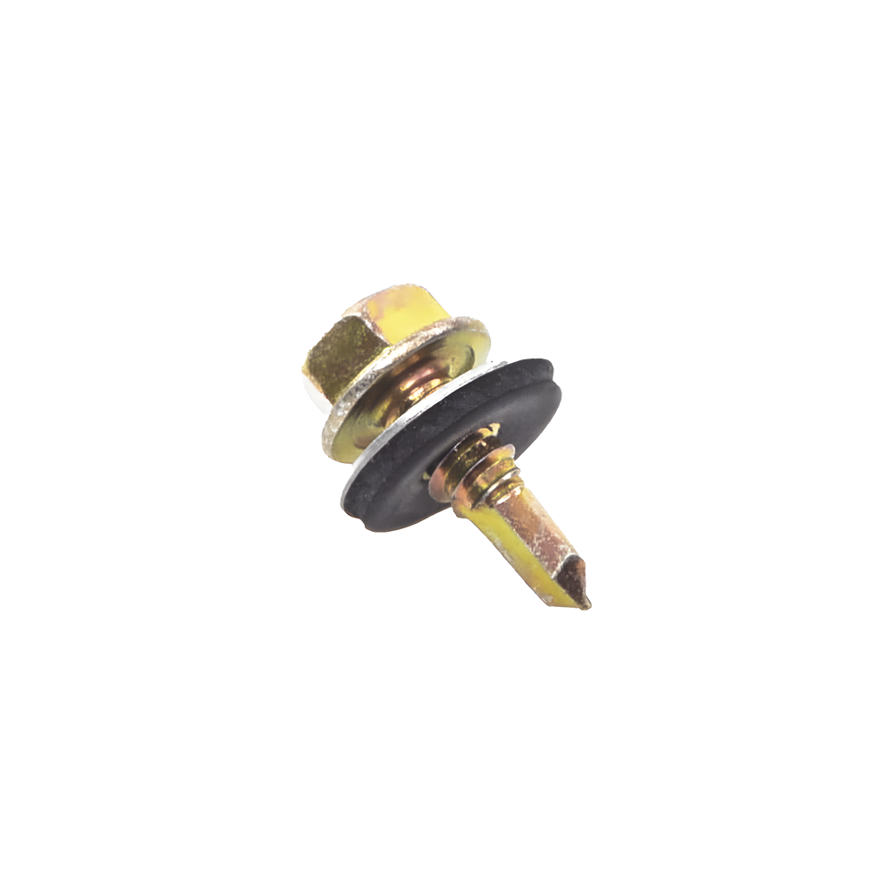 Tornillo Punta Broca Sello Montado 6.5 X 19 mm (1/4" X 3/4") Caj. C/10