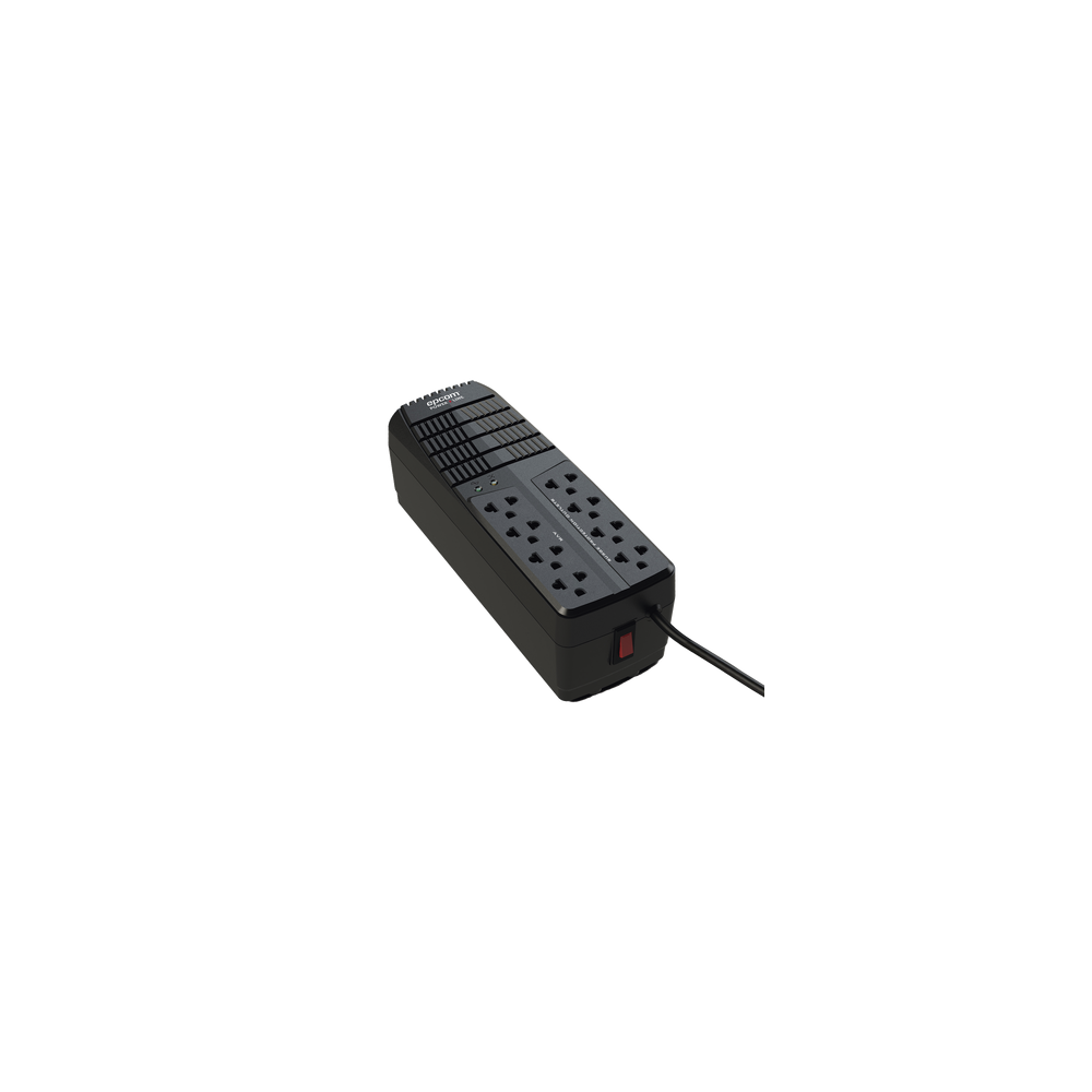 Regulador de Voltaje 1000 VA-500 W / 4 Contactos con AVR / 4 Contactos