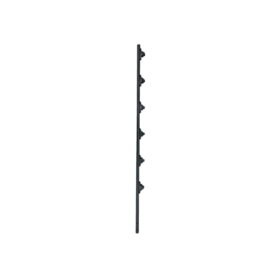 Poste de Paso / Tubo de Acero Galvanizado / Diámetro 1" / Longitud 140
