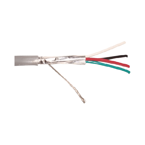 Cable de Alarma / 4x18 AWG / Blindado / 305 m (1000 ft) / Riser UL / G
