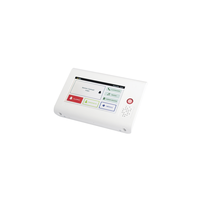 Terminal de Habitación IP para Hospitales / Lector RFID 125 KHz / Audi