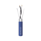 Bobina de 305 Metros (1000 Pies) / Cable 2 x 22 AWG / Color Azul / Bli