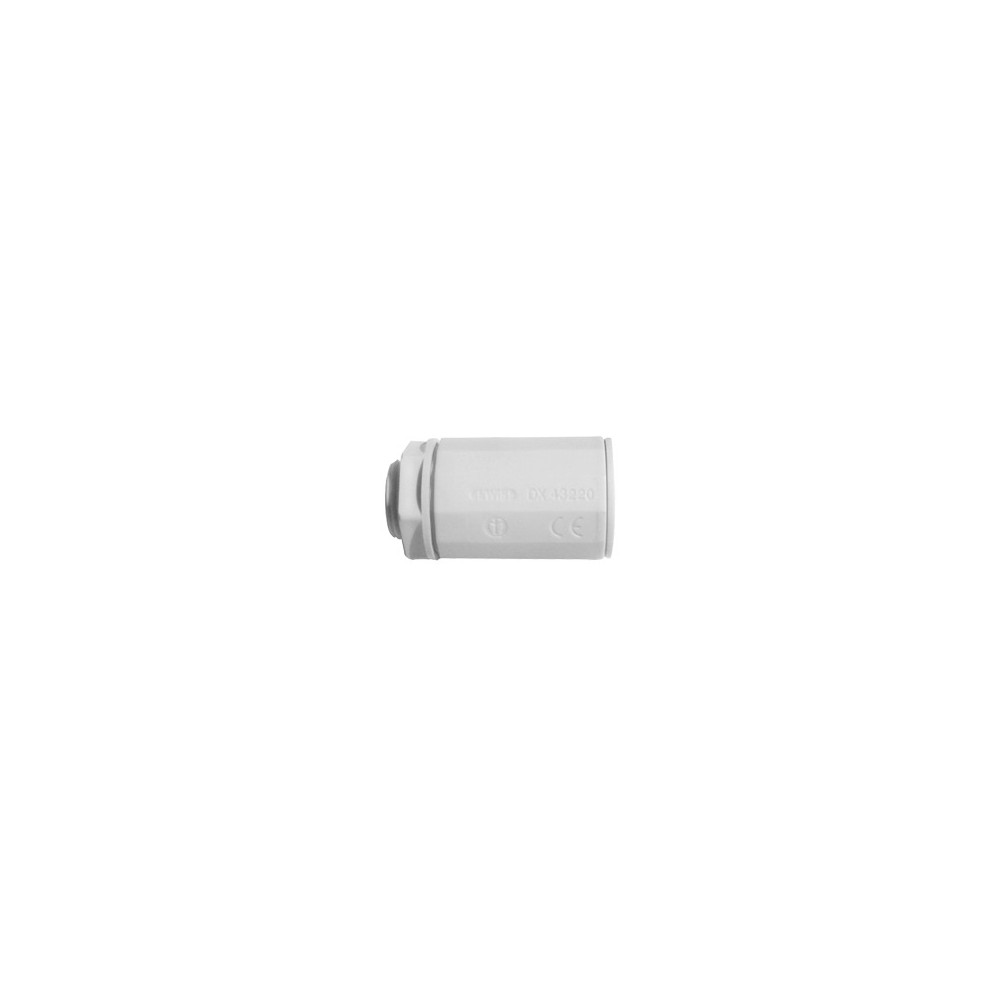 Conector de tubería rígida a caja (Racor), PVC Auto-extinguible, de 50