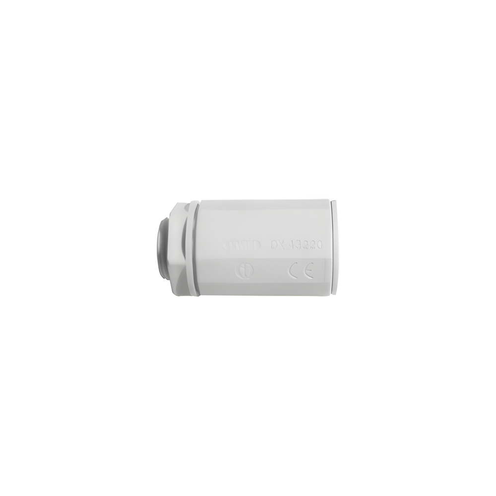 Conector de tubería rígida a caja (Racor), PVC Auto-extinguible, de 50
