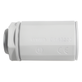 Conector de tubería rígida a caja (Racor), PVC Auto-extinguible, de 50
