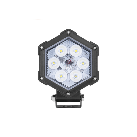 Luz de Trabajo Ultra brillante, 6 Led, 2200 Lumenes, 30 watts, 12-24 V