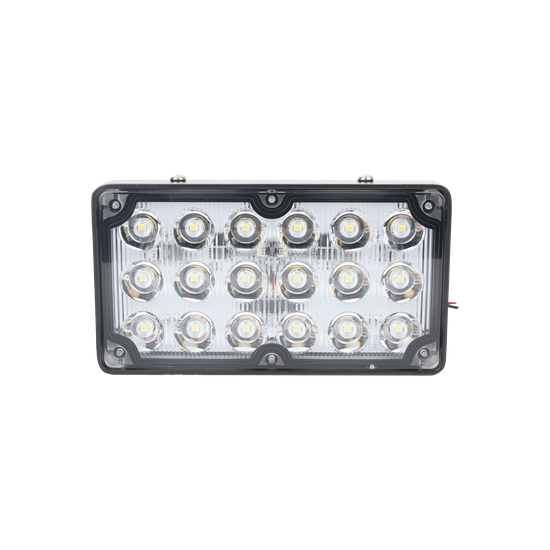 Luz de Escena de 6X3", Color Claro, Ideal para Ambulancias y Vehiculos