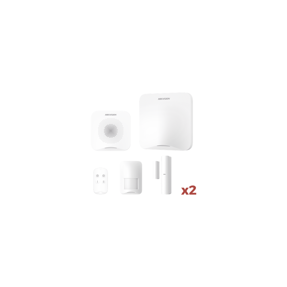 Kit de Alarma Inalámbrica / 16 Zonas / Wi-Fi y GSM 3G/4G / Alcance 1,2