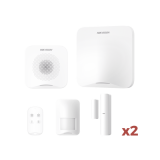 Kit de Alarma Inalámbrica / 16 Zonas / Wi-Fi y GSM 3G/4G / Alcance 1,2