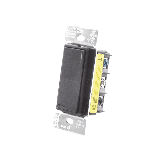 (RadioRa3) Apagador On/Off sunnata color negro satin, 8A de iluminació