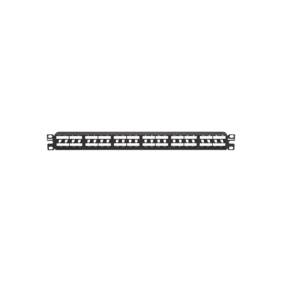 Panel de Parcheo Modular Mini-Com (Sin Conectores), Plano, Sin Blindaj