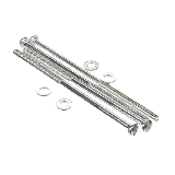 Kit de 4 tornillo para fijación de interruptores termomagnéticos FXD