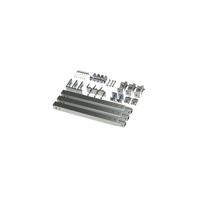 Soporte ajustable 455mm aluminio anodizado