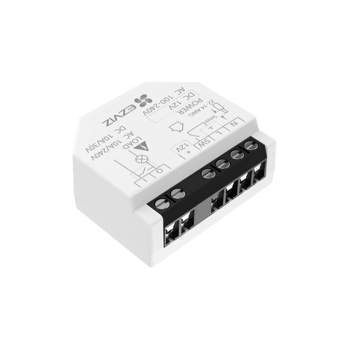 Relé Inteligente Wi-Fi, CS-T35-R100-WD, 16A 250VAC, Wi-Fi 6 y BLE, Con