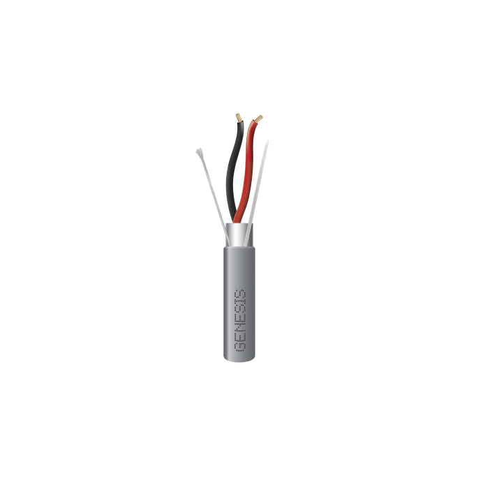 Bobina de 305 Metros (1000 Pies) / Cable 2 x 18 AWG / Color Gris / Bli
