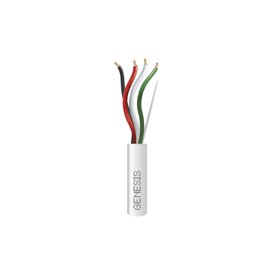 Bobina de 305 Metros (1000 Pies) / Cable de Cobre / 4 x 18 AWG / Riser