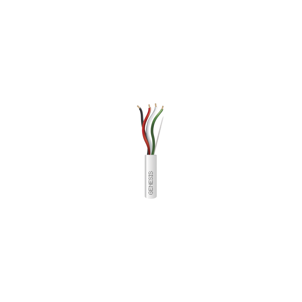 Bobina de 305 Metros (1000 Pies) / Cable de Cobre / 4 x 18 AWG / Riser