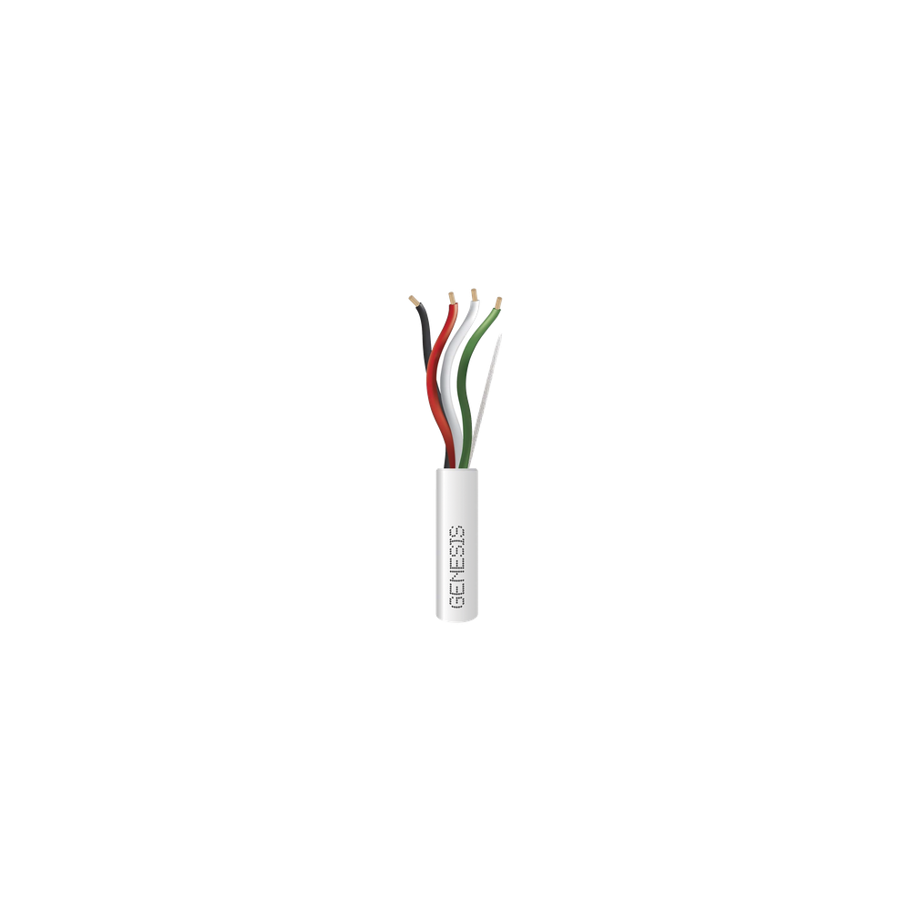 Bobina de 305 Metros (1000 Pies) / Cable de Cobre / 4 x 18 AWG / Riser