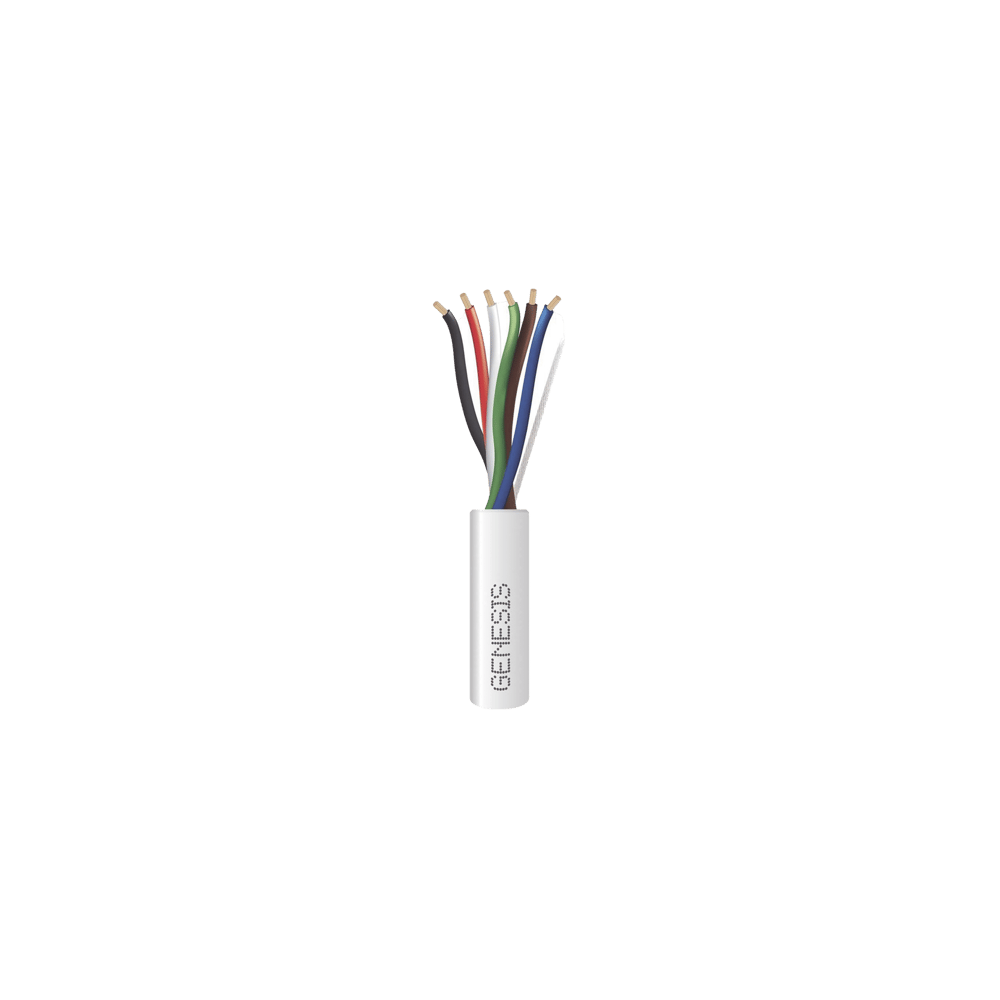 Carrete de 305 Metros (1000 Pies) / Cable de Cobre / 6 x 18 AWG / Plen
