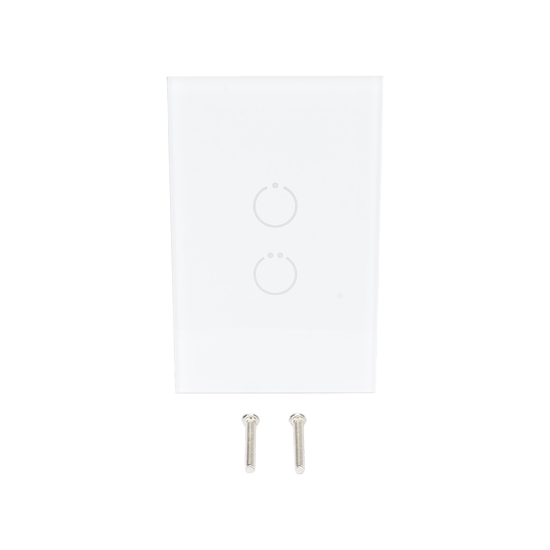 (ZWAVE) Interruptor On/Off panel táctil touch inalámbrico Zwave Plus 2