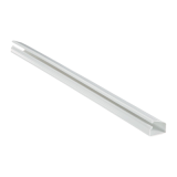 Canaleta LD10 de PVC rígido, con cinta adhesiva para instalación sin h
