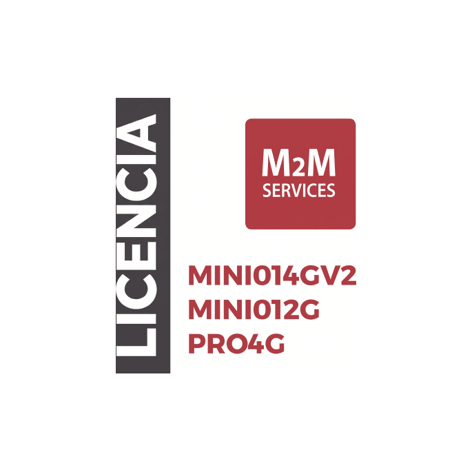 Licencia de Servicio M2M / 1 Año / Comunicación Ilimitada / Activación