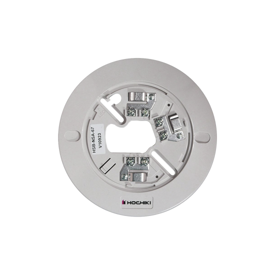 Base De 6" Color Hueso Para Sensores Análogos Direccionales Hochiki (0