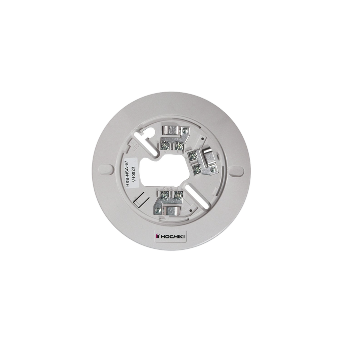 Base De 6" Color Hueso Para Sensores Análogos Direccionales Hochiki (0