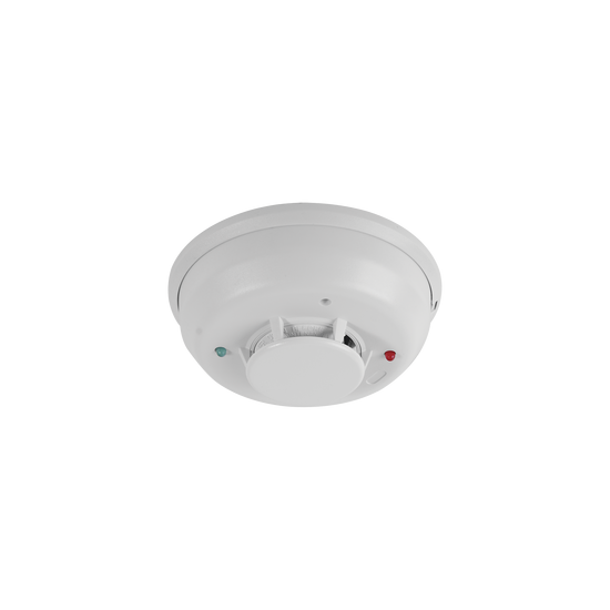 Detector Fotoeléctrico de Humo de 4 Hilos con Sensor de Temperatura Ai