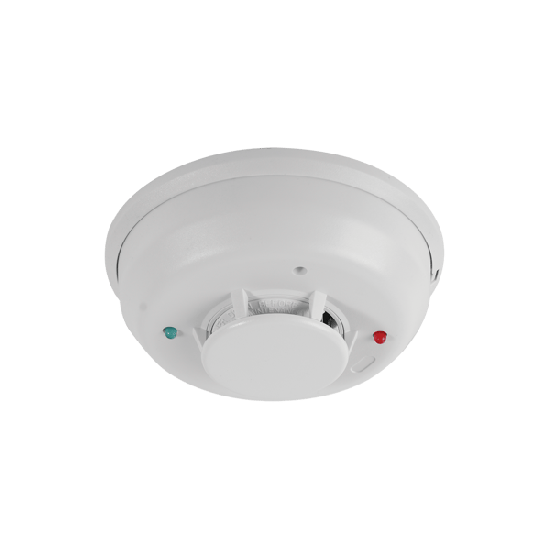 Detector Fotoeléctrico de Humo de 4 Hilos con Sensor de Temperatura Ai