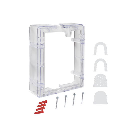 Espaciador de conducto con marco - Transparente para la serie Stopper