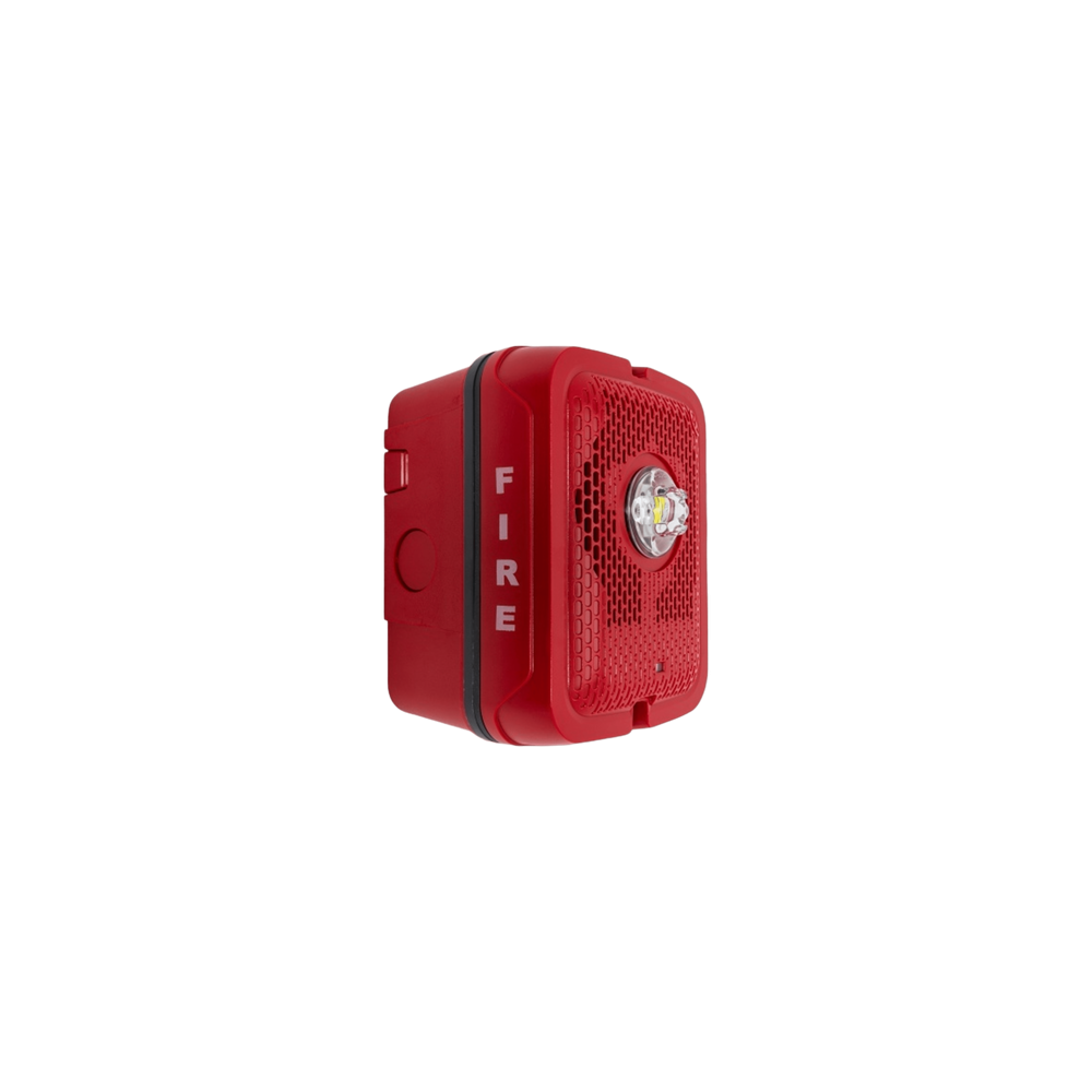 Bocina con Estroboscópica para Exterior / NEMA 4X / IP56 / 86 dB / 25/