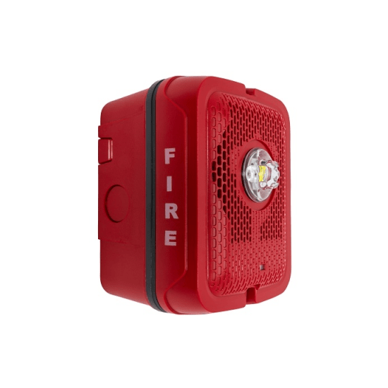 Bocina con Estroboscópica para Exterior / NEMA 4X / IP56 / 86 dB / 25/