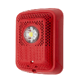 Bocina con Estroboscópica para Exterior / NEMA 4X / IP56 / 86 dB / 25/