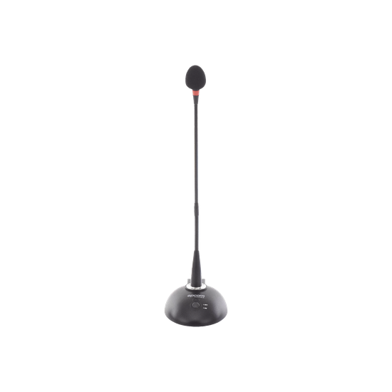 Micrófono | Cuello de Ganso con Base | Soporta Phantom | Salida Balanc