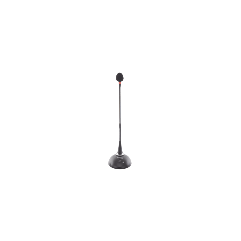 Micrófono | Cuello de Ganso con Base | Soporta Phantom | Salida Balanc