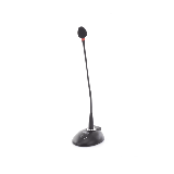 Micrófono | Cuello de Ganso con Base | Soporta Phantom | Salida Balanc