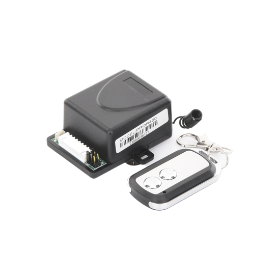 Receptor con 2 Relevadores y Control Remoto hasta 50 metros.