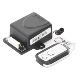 Receptor con 2 Relevadores y Control Remoto hasta 50 metros.