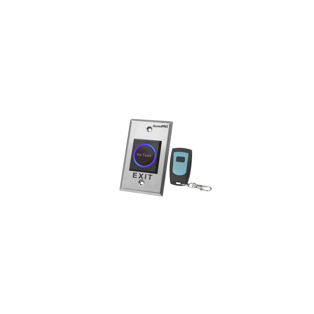 Botón de Salida sin Contacto con Control Remoto / Iluminación LED / Di