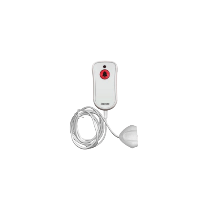 Pulsador de Cama Blanco Antibacteriano / Botón Rojo de Alarma 20mm / C