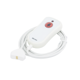 Pulsador de Cama Blanco Antibacteriano / Botón Rojo de Alarma 20mm / C