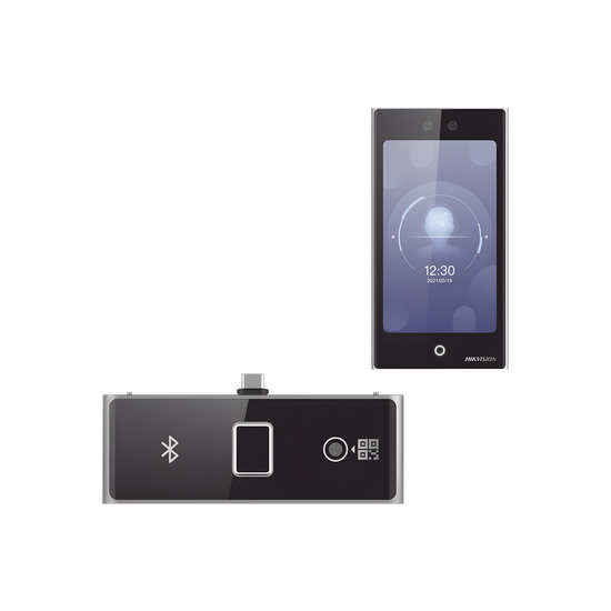 Terminal Facial Min Moe WiFi con pantalla de 7" y Lector de Huellas, C