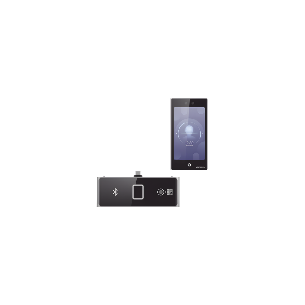Terminal Facial Min Moe WiFi con pantalla de 7" y Lector de Huellas, C