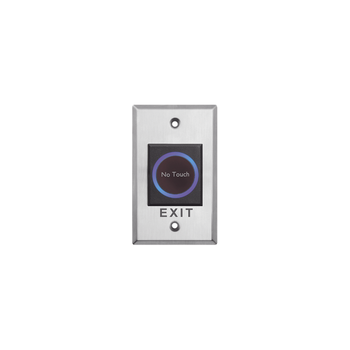 Botón Sin Contacto / Indicador LED / NO / NC / Interior / Acero Inoxid